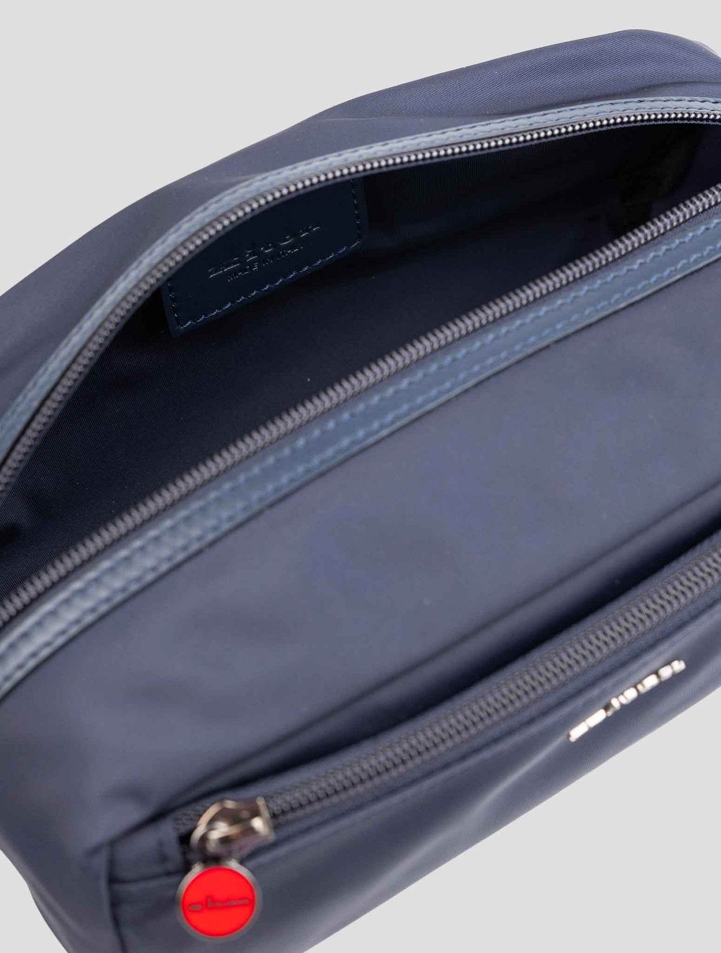 Kiton Blue Pa Pc Leather Pochette