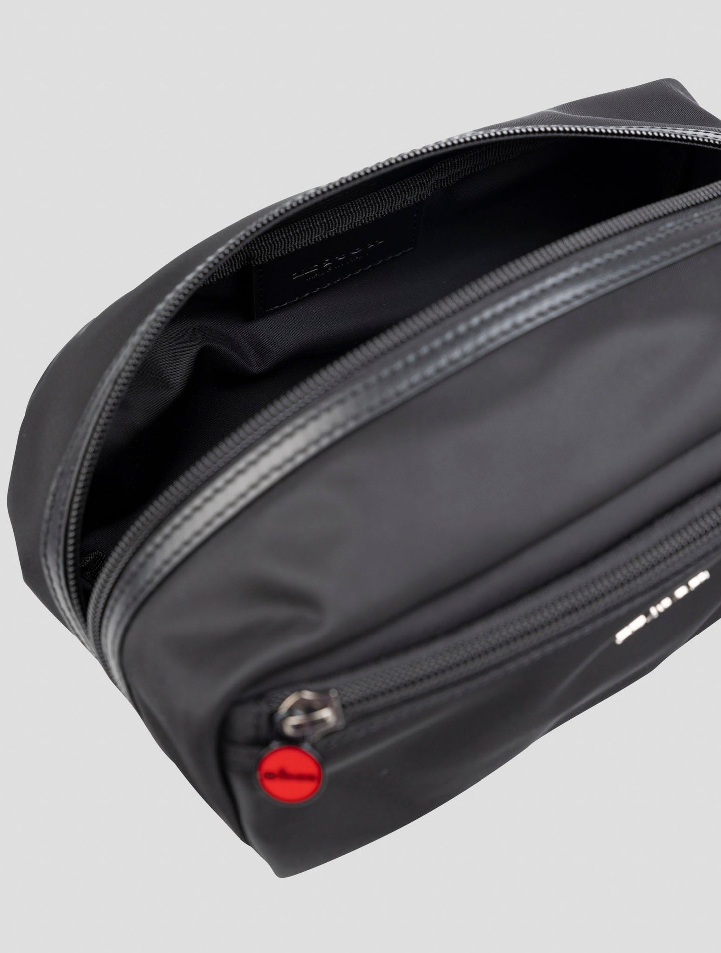 Kiton Black Pa Pc Leather Pochette