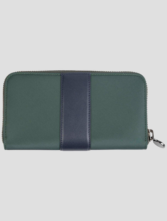 Kiton Green Pa Pc Leather Wallet
