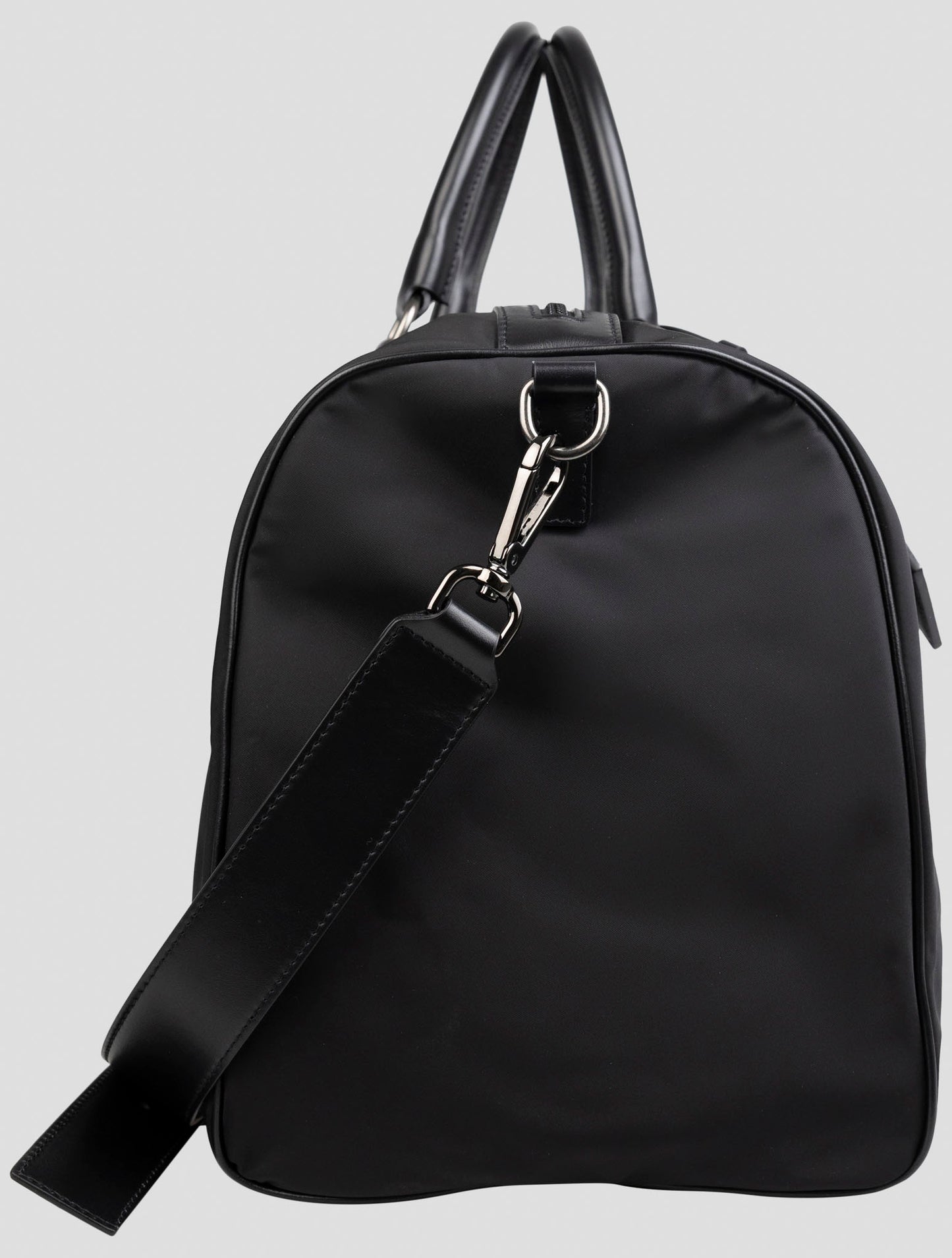 Kiton Black Pa Pc Leather Travel Bag