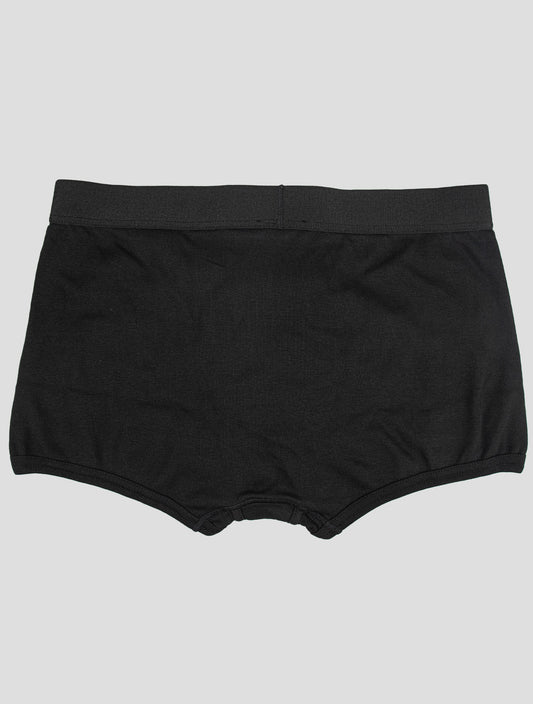 Kiton Black Cotton Ea Underwear