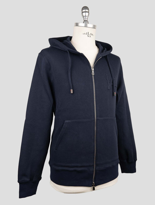 Isaia Blue Cotton Pa Cashmere Tracksuit