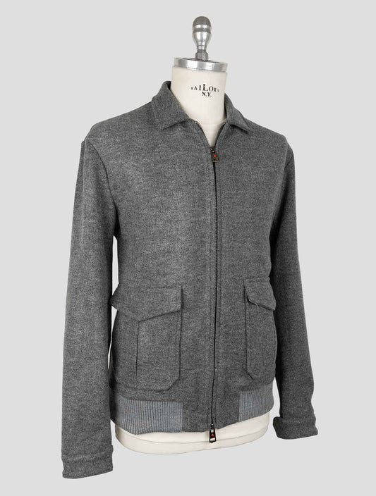 Kired Gray Pl Acetate Wool Coat