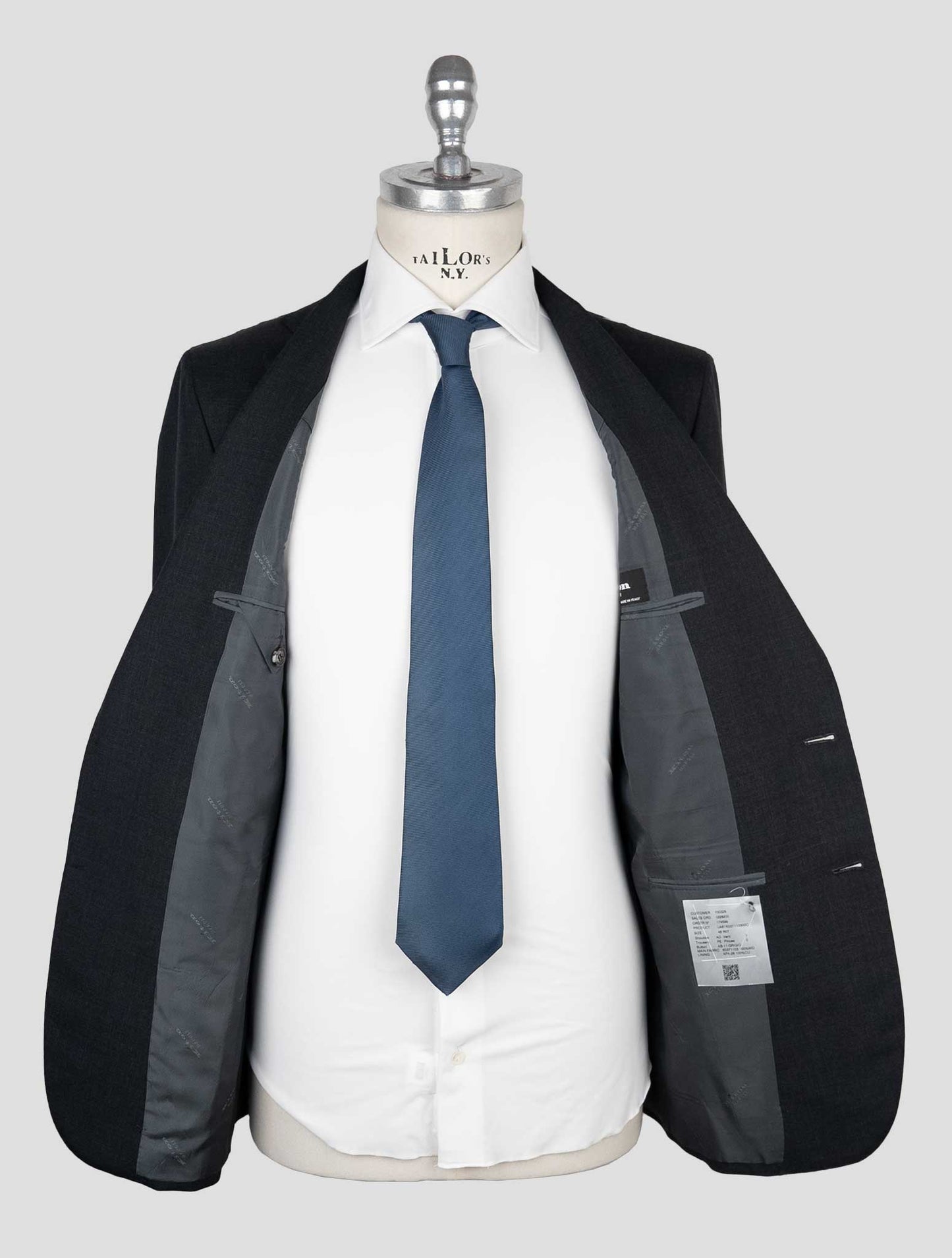 Kiton Gray Wool Suit