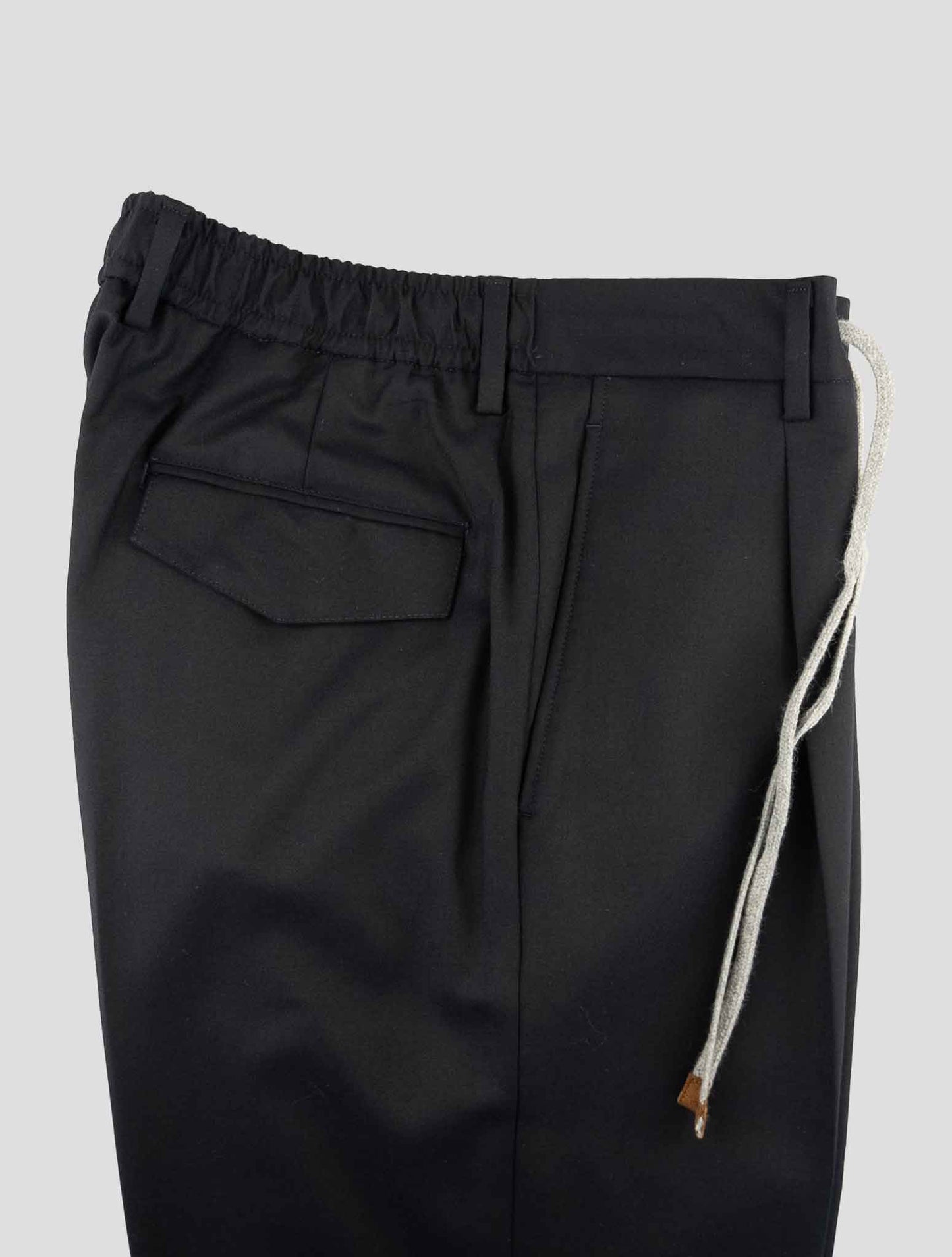 Barba Napoli Blue Virgin Wool Pants