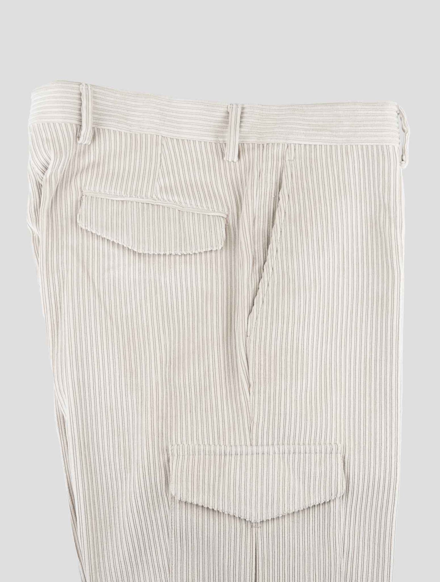 Barba Napoli Beige Pl Nylon Ea Cargo Velvet Pants