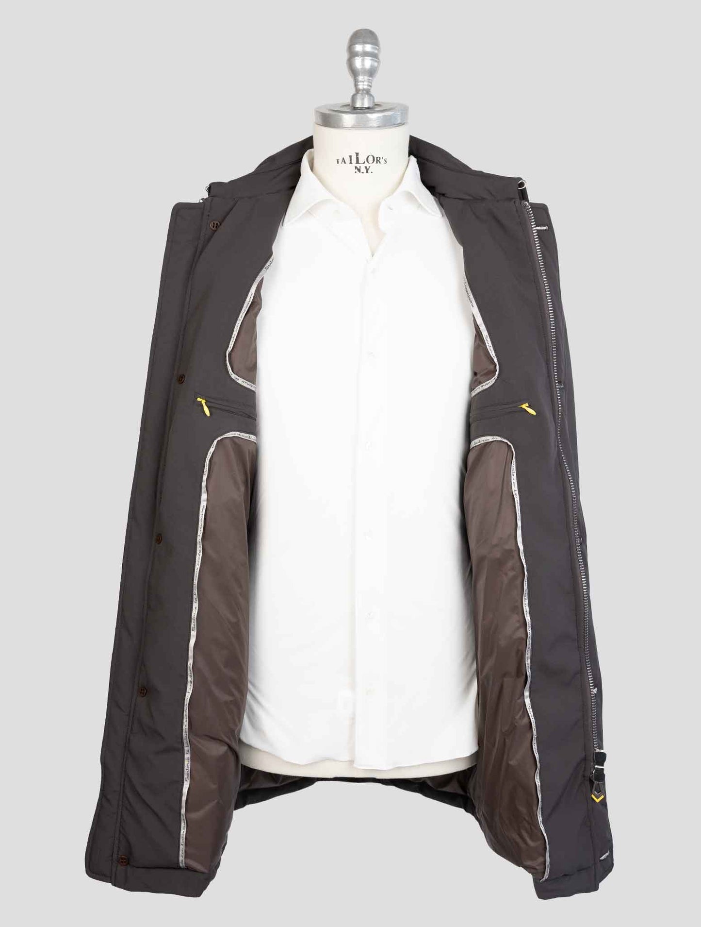 Sartori Napoli Brown Pl Overcoat