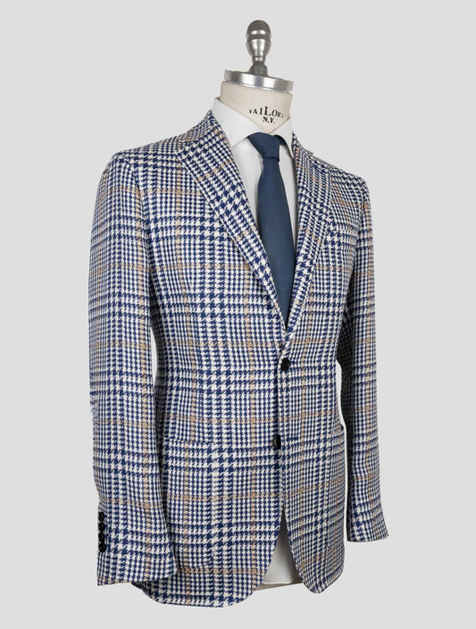 Sartorio Napoli Multicolor Silk Linen Cotton Blazer