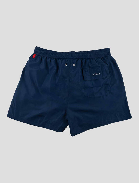 Kiton Dark Blue Pl Swim Trunk