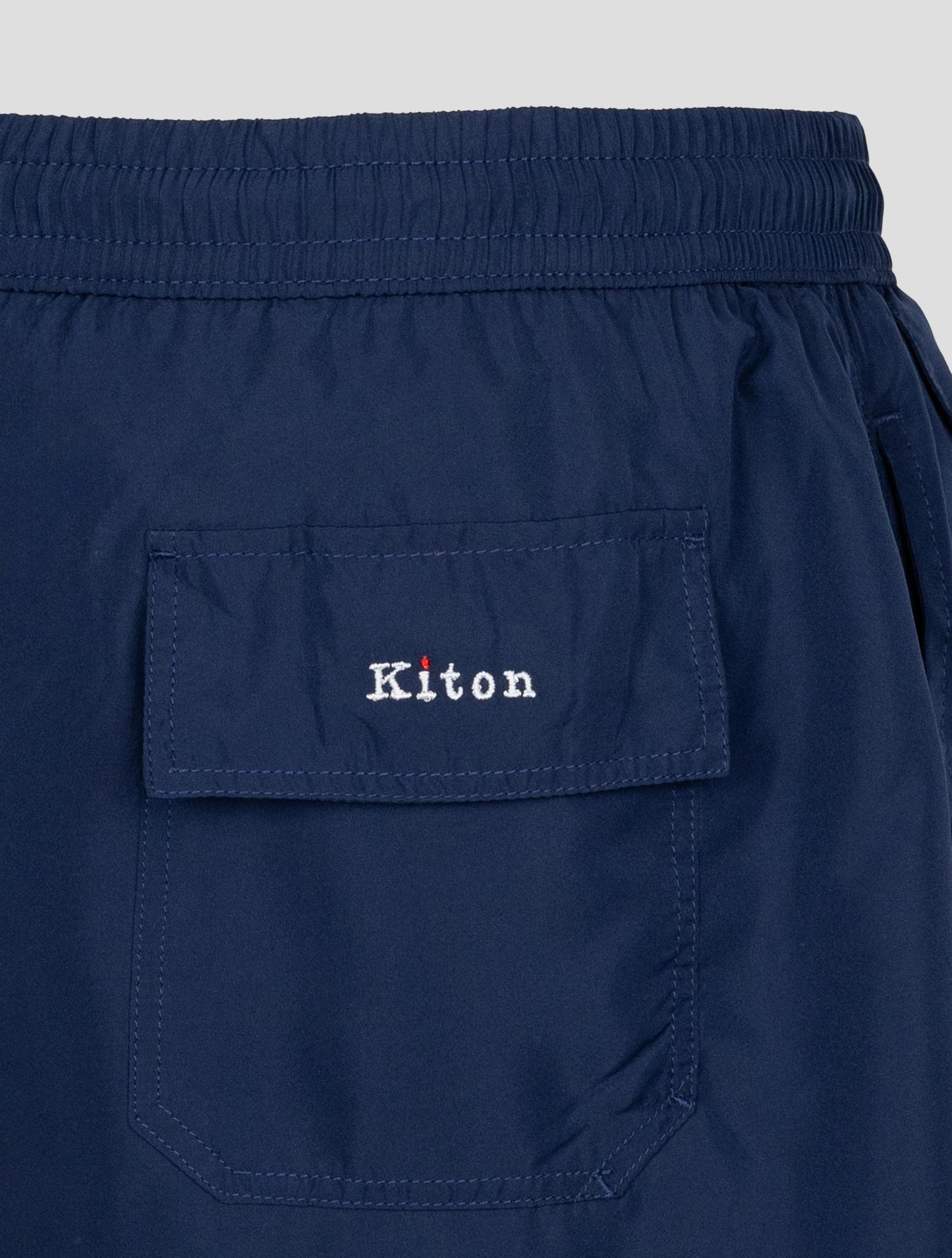 Kiton Dark Blue Pl Swim Trunk
