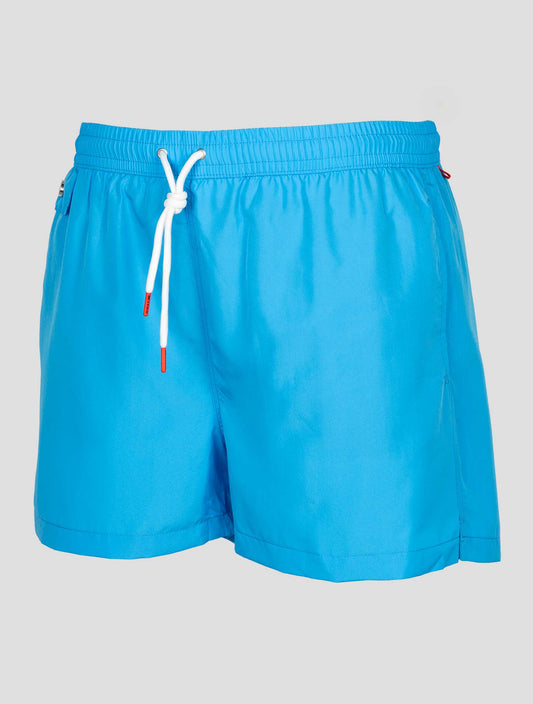 Kiton Light Blue Pl Swim Trunk