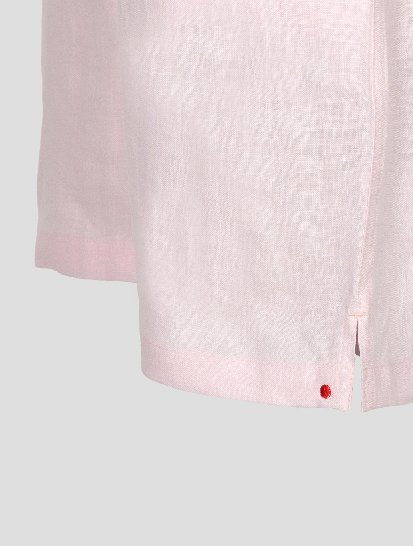 Kiton Pink Linen Short Pants