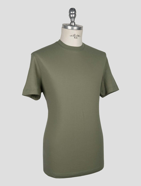 Kired Green Cotton T-Shirt
