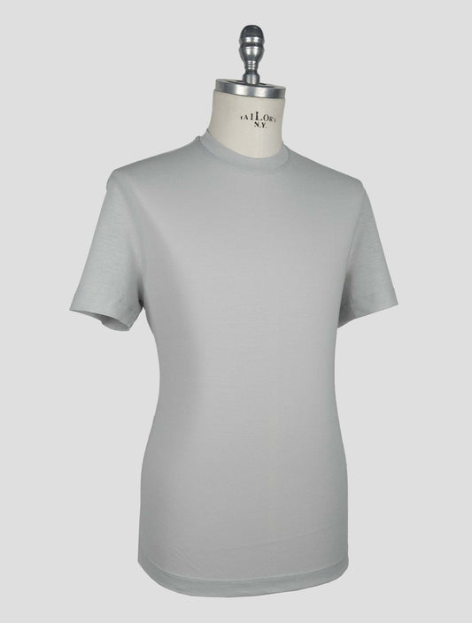 Kired Gray Cotton T-Shirt