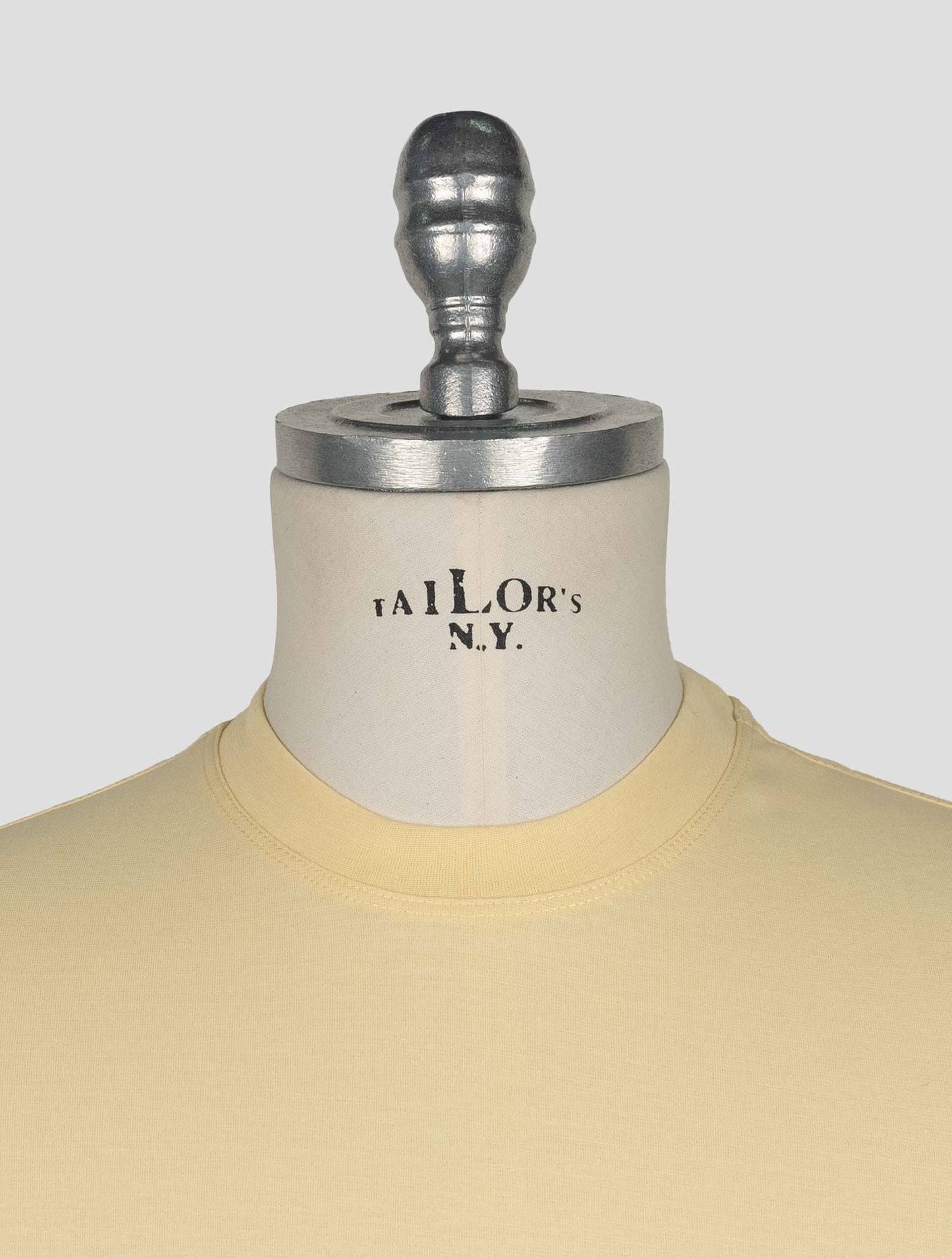 Kired Yellow Cotton T-Shirt