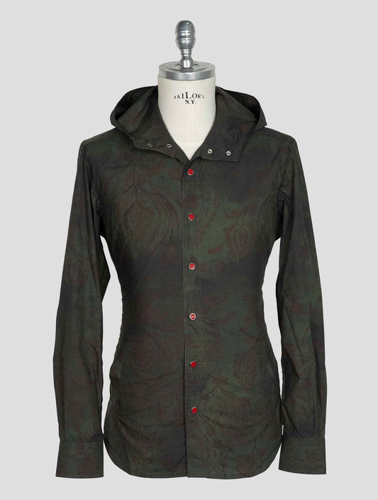 Kiton Multicolor Cotton Shirt Mariano