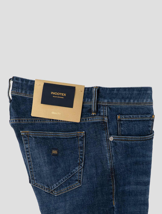 Incotex Blue Cotton Ea Jeans