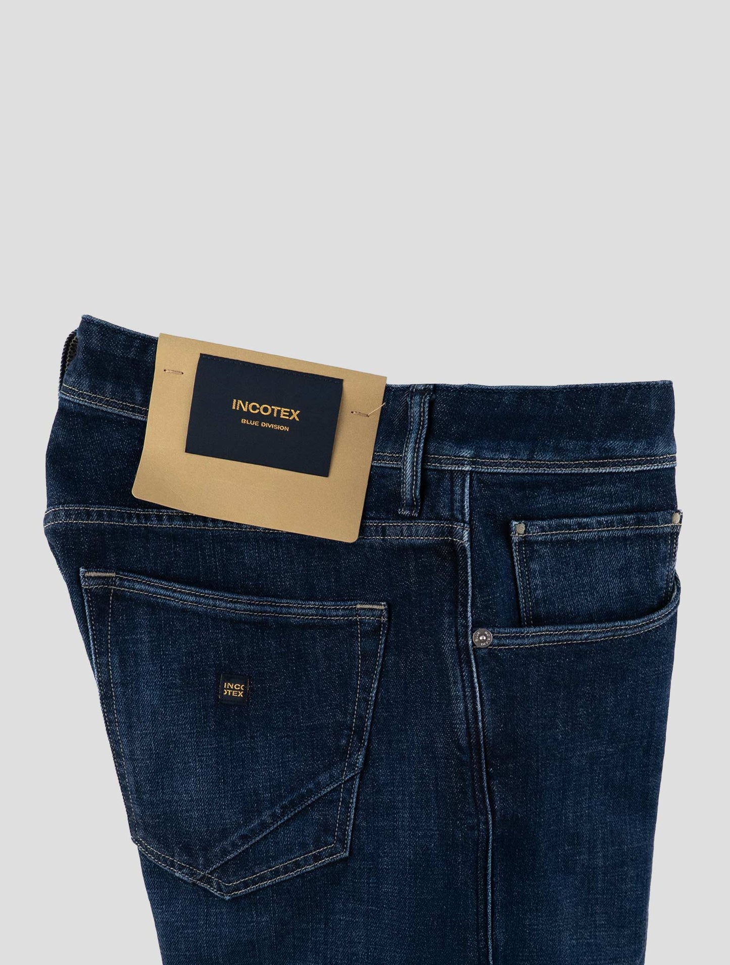 Incotex Blue Cotton Ea Jeans