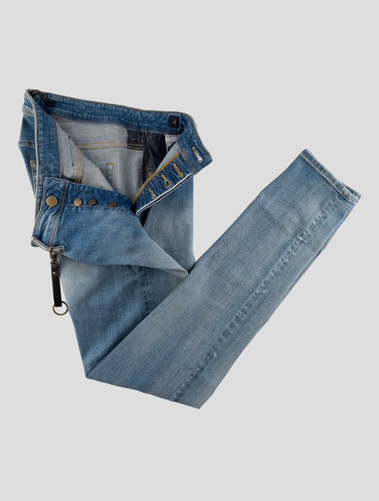 Incotex Blue Cotton Els Ea Jeans