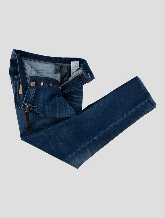 Incotex Blue Cotton Pl Ea Jeans