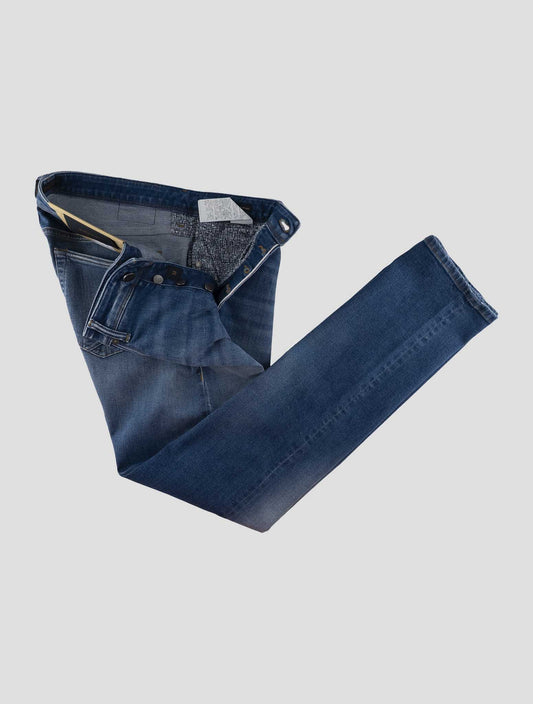 Incotex Blue Cotton Els Ea Jeans