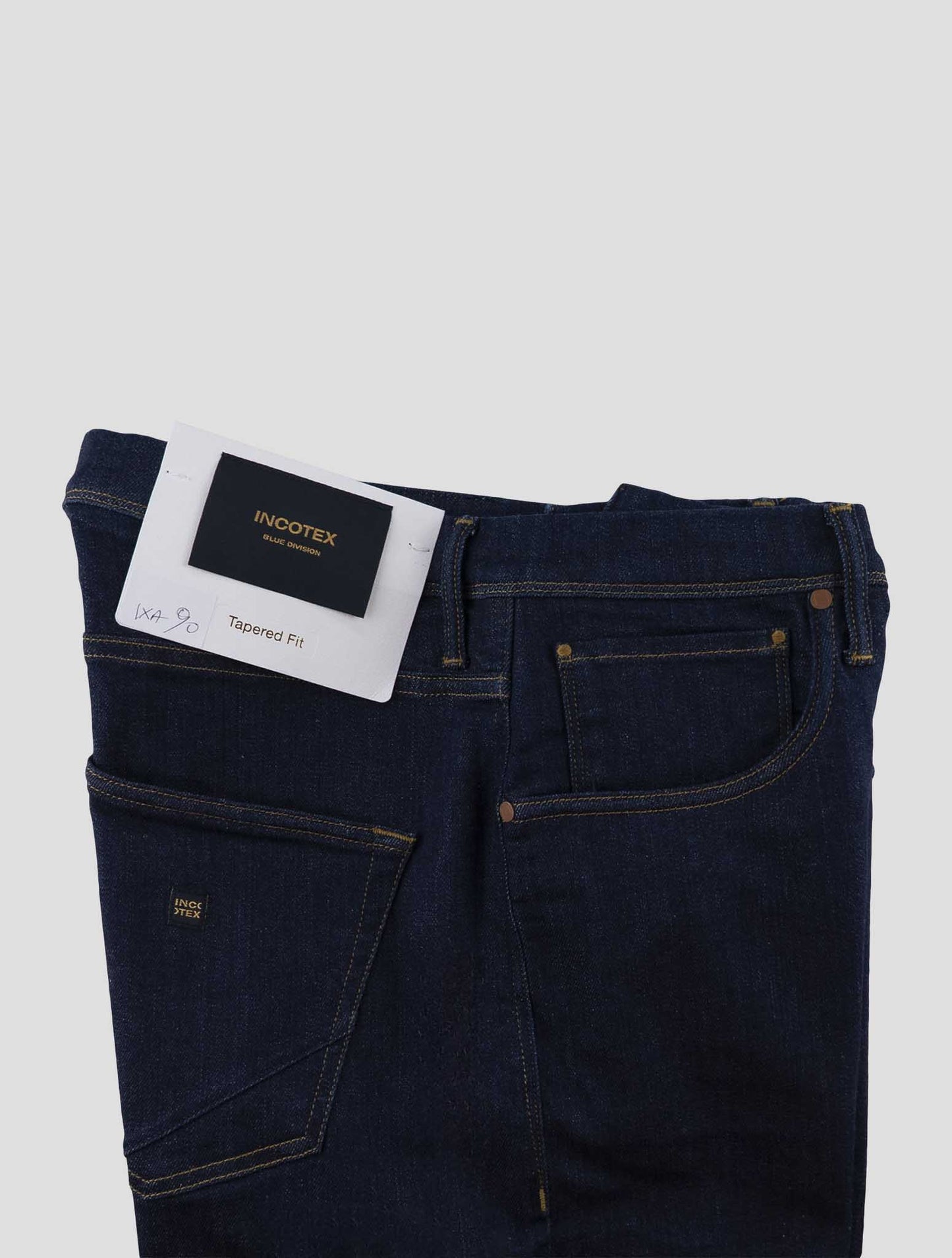 Incotex Blue Cotton Els Ea Jeans