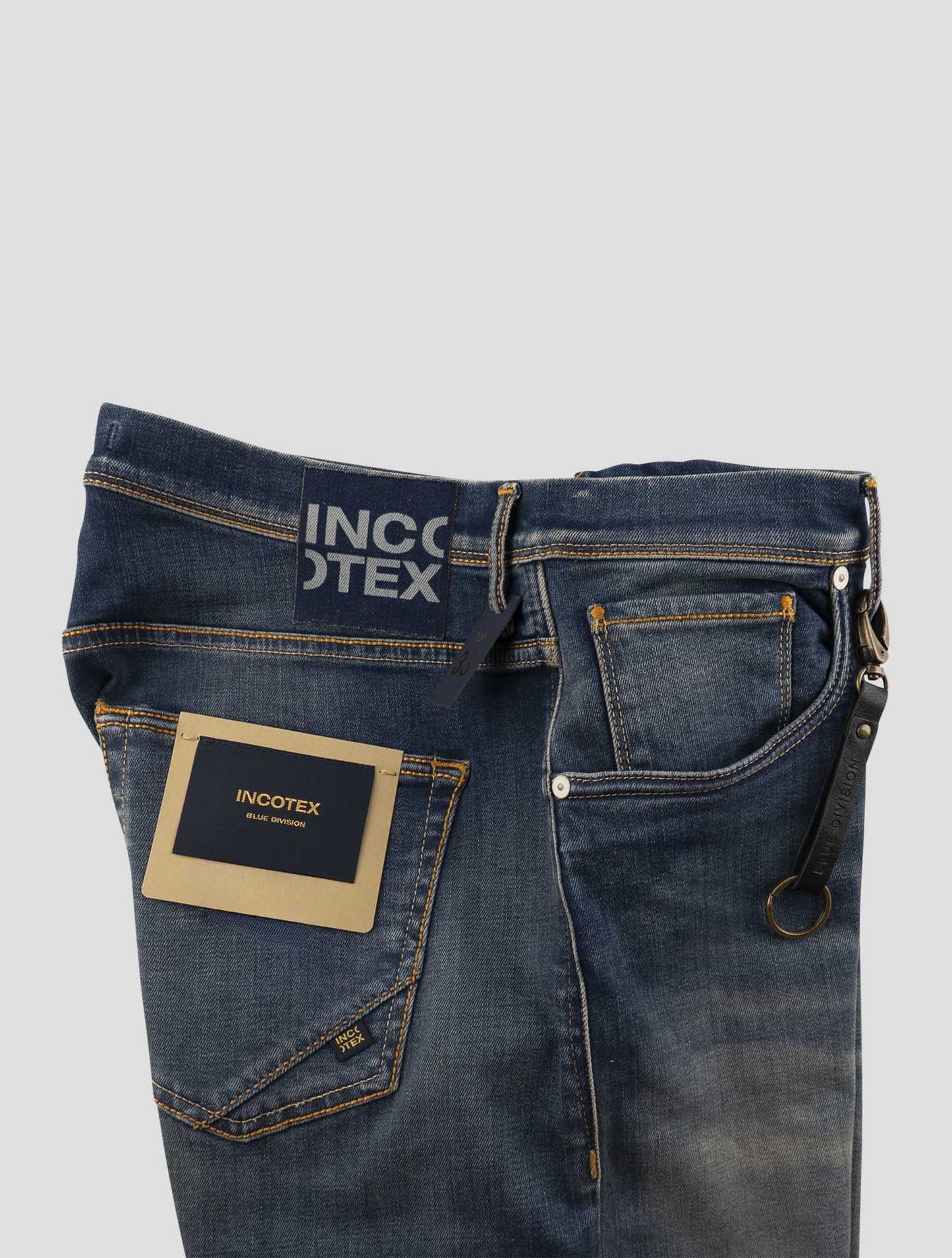 Incotex Blue Cotton Ea Jeans