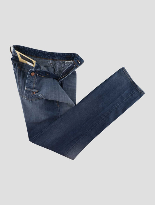 Incotex Blue Cotton Ea Jeans