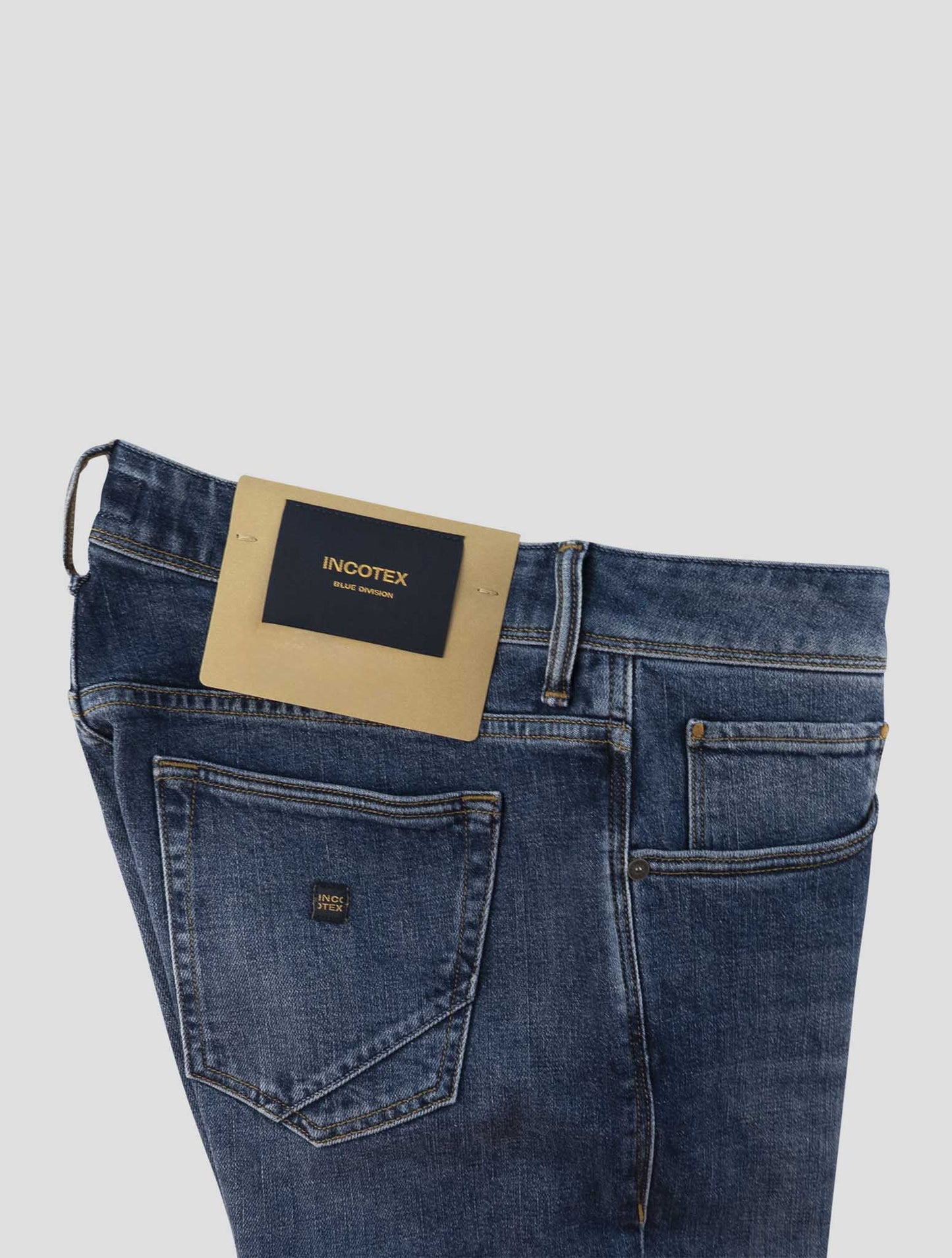 Incotex Blue Cotton Ea Jeans