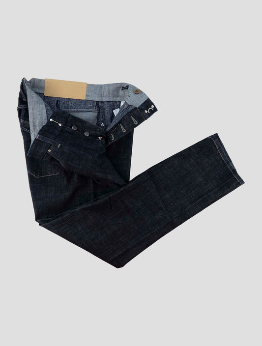 Incotex Dark Blue Cotton Ea Jeans