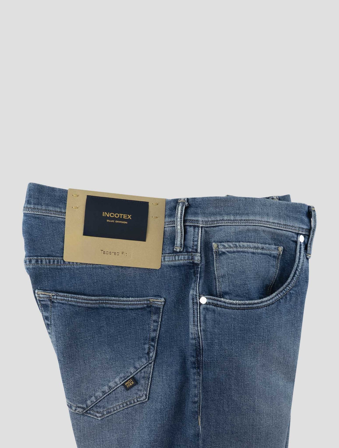 Incotex Blue Cotton Ea Jeans