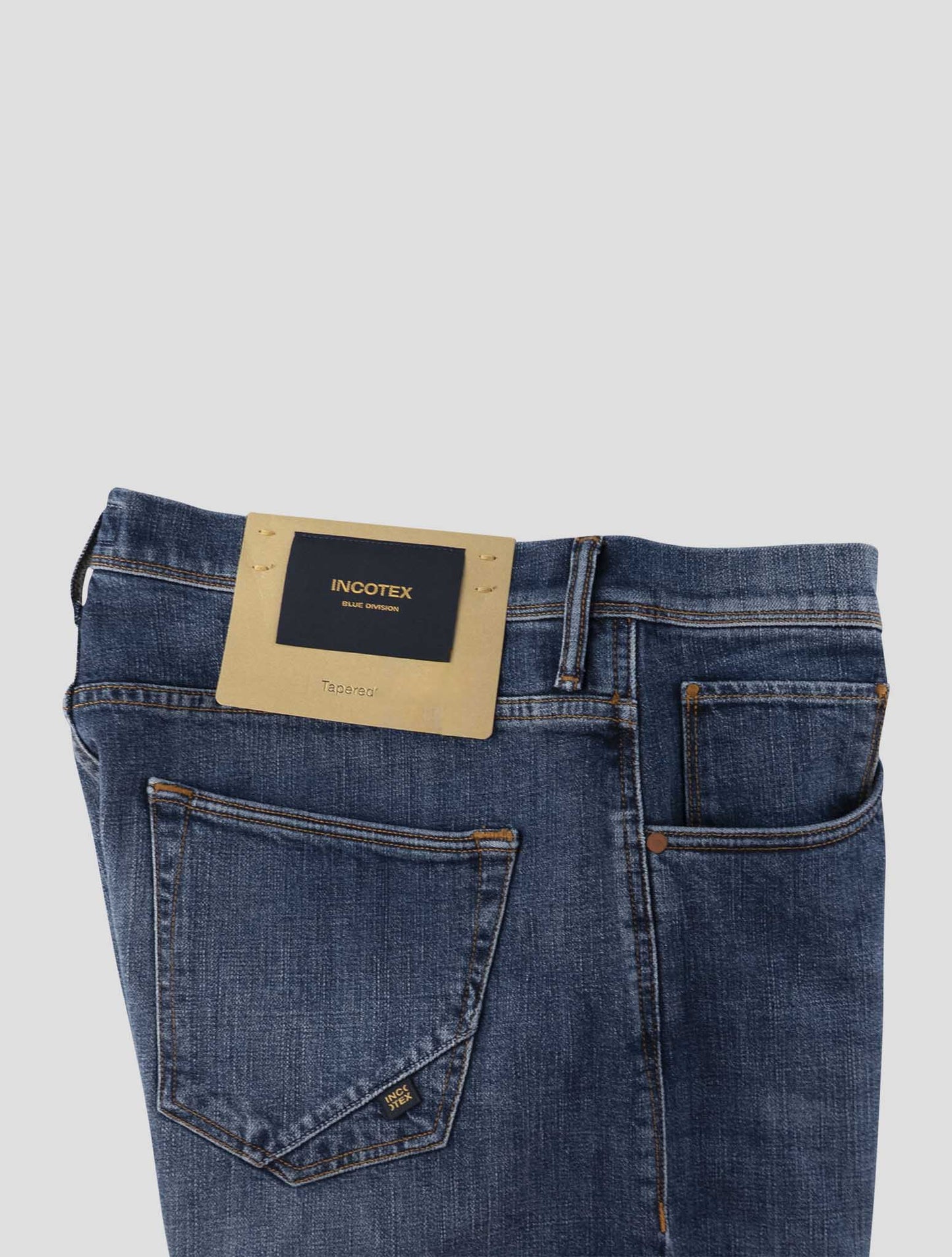 Incotex Blue Cotton Ea Jeans