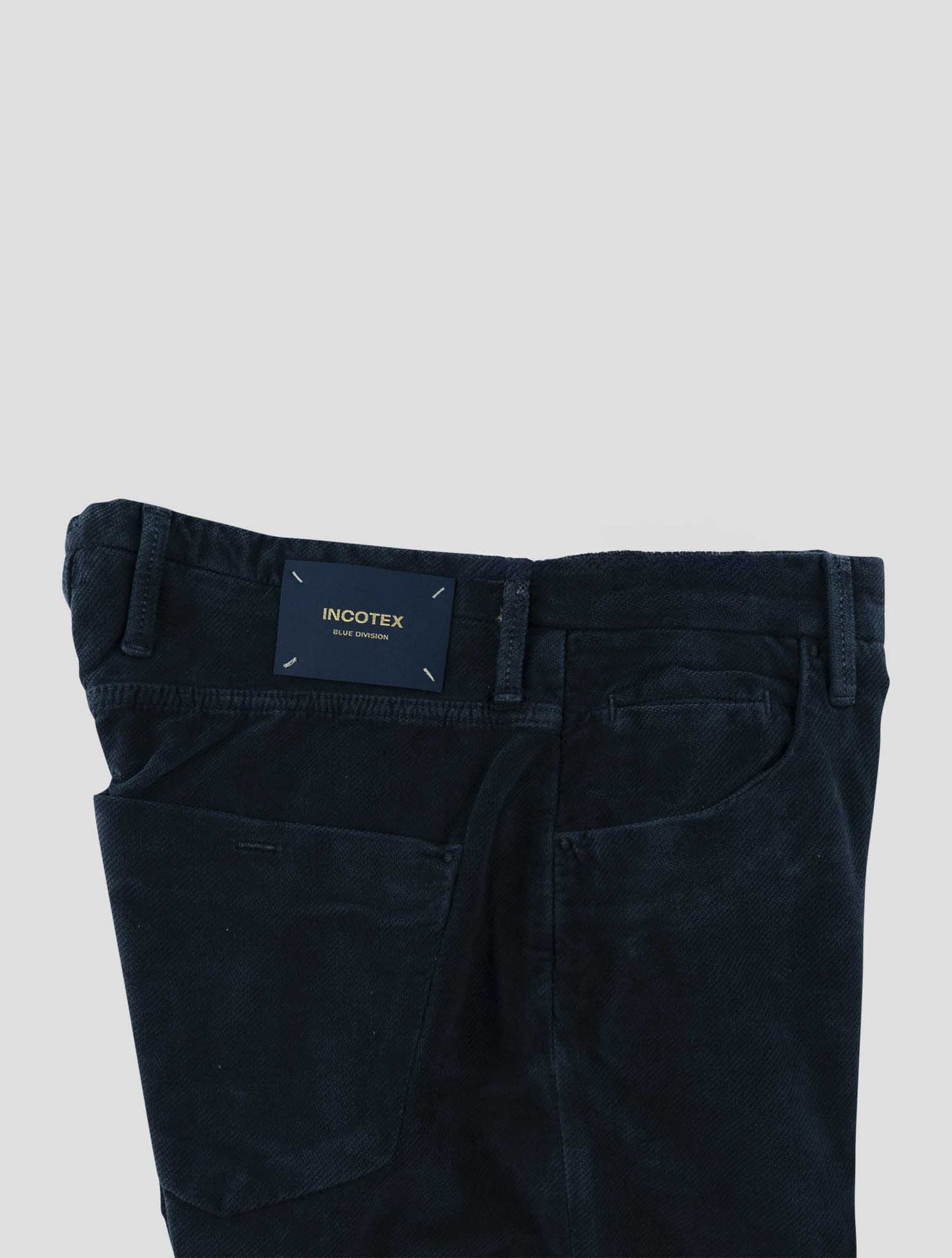 Incotex Black Cotton Ea Jeans