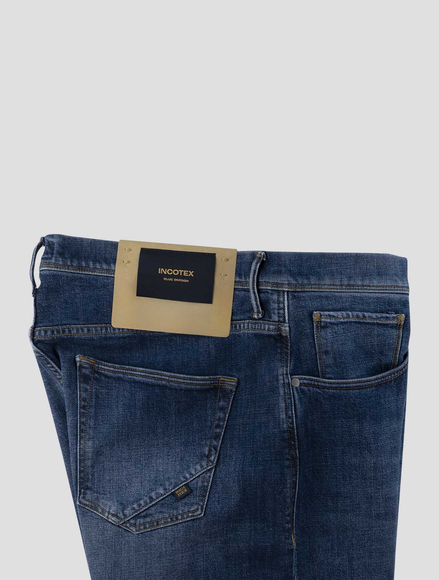 Incotex Blue Cotton Ea Jeans