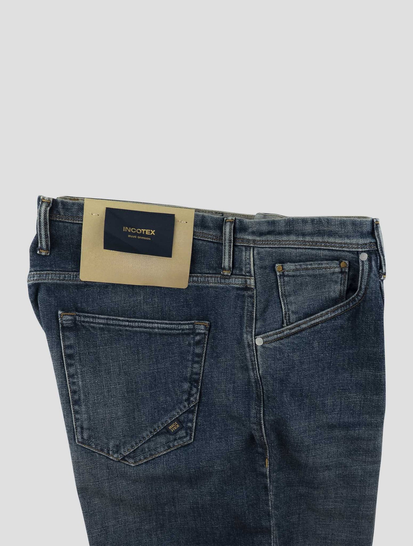 Incotex Blue Cotton Ea Jeans
