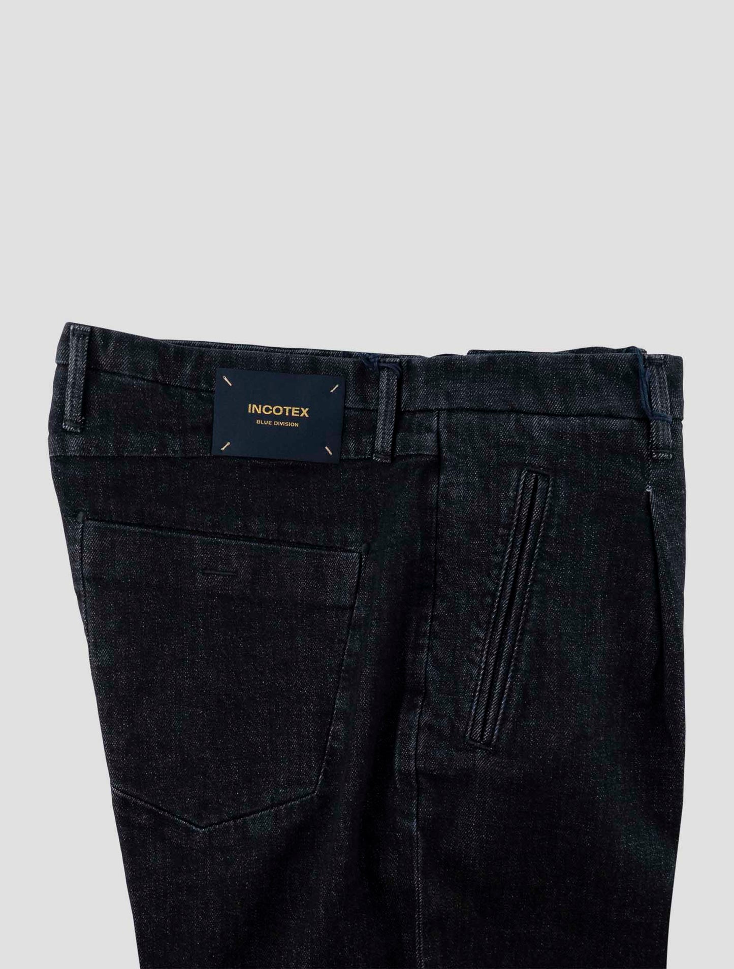 Incotex Dark Blue Cotton Ea Jeans