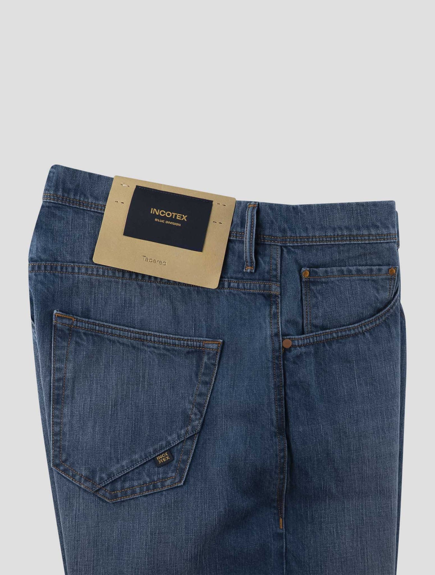 Incotex Blue Cotton Ea Jeans