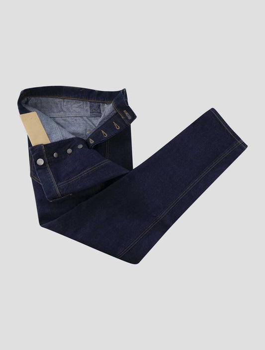 Incotex Blue Cotton Jeans