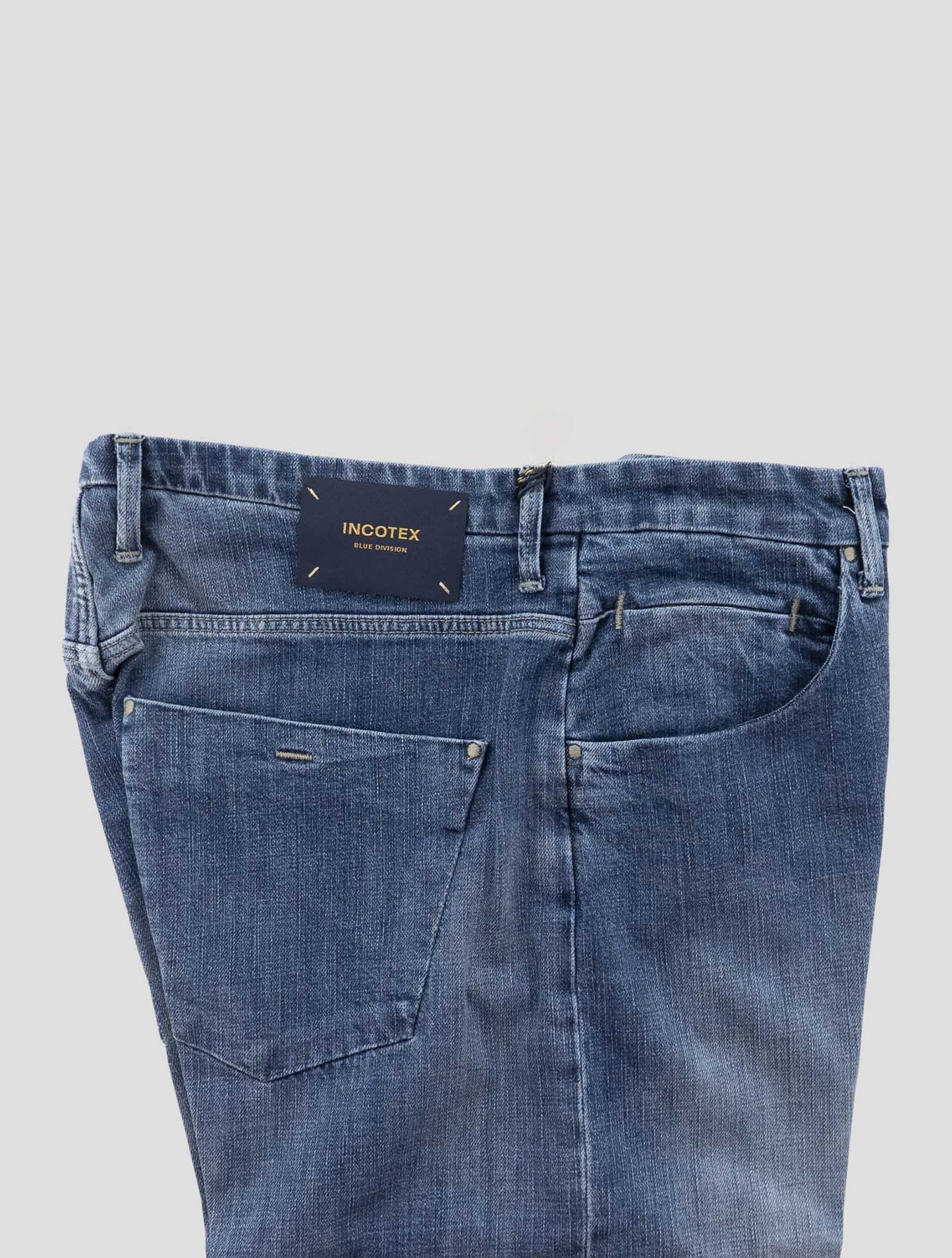 Incotex Blue Cotton Ea Jeans