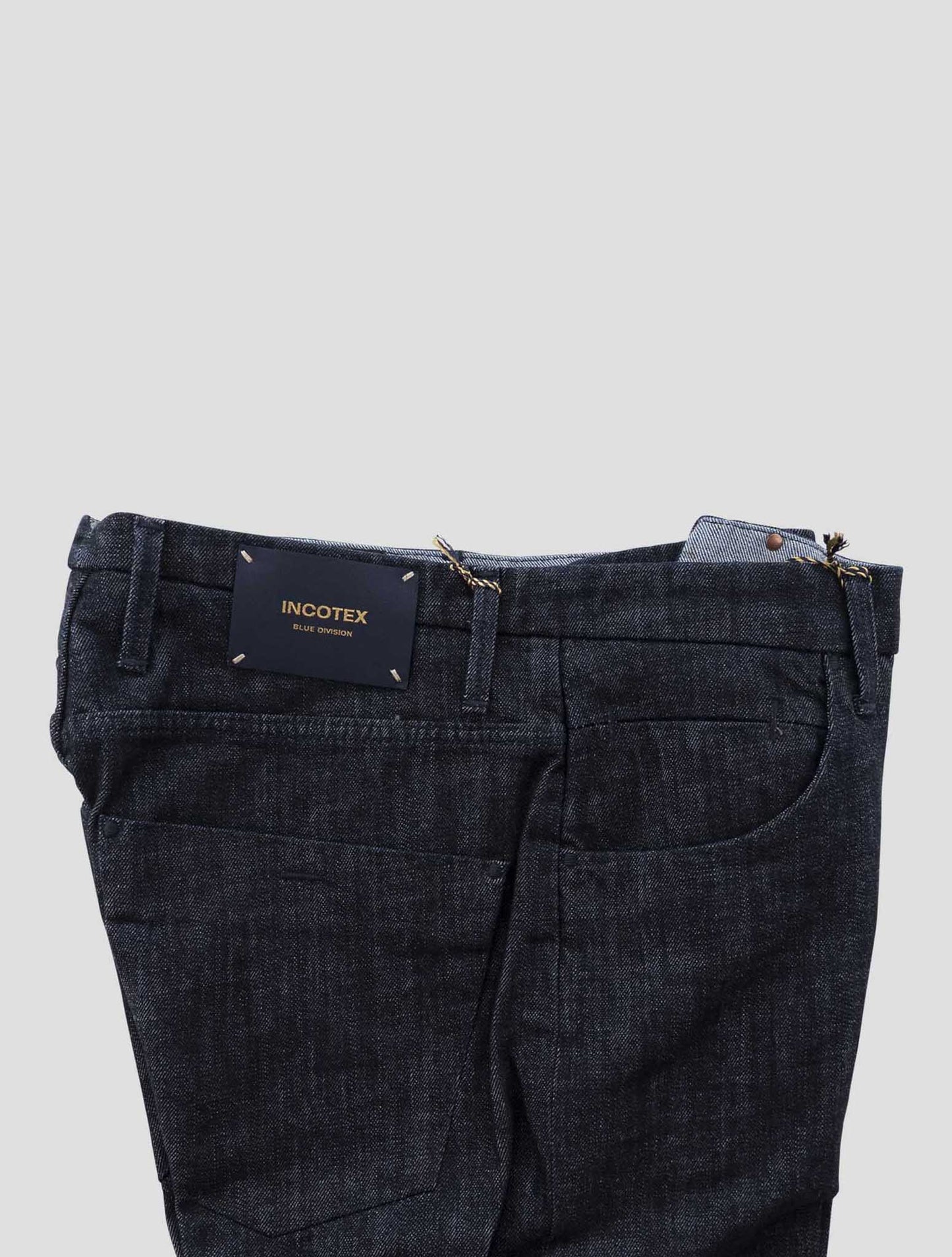 Incotex Blue Cotton Ea Limited Edition Jeans