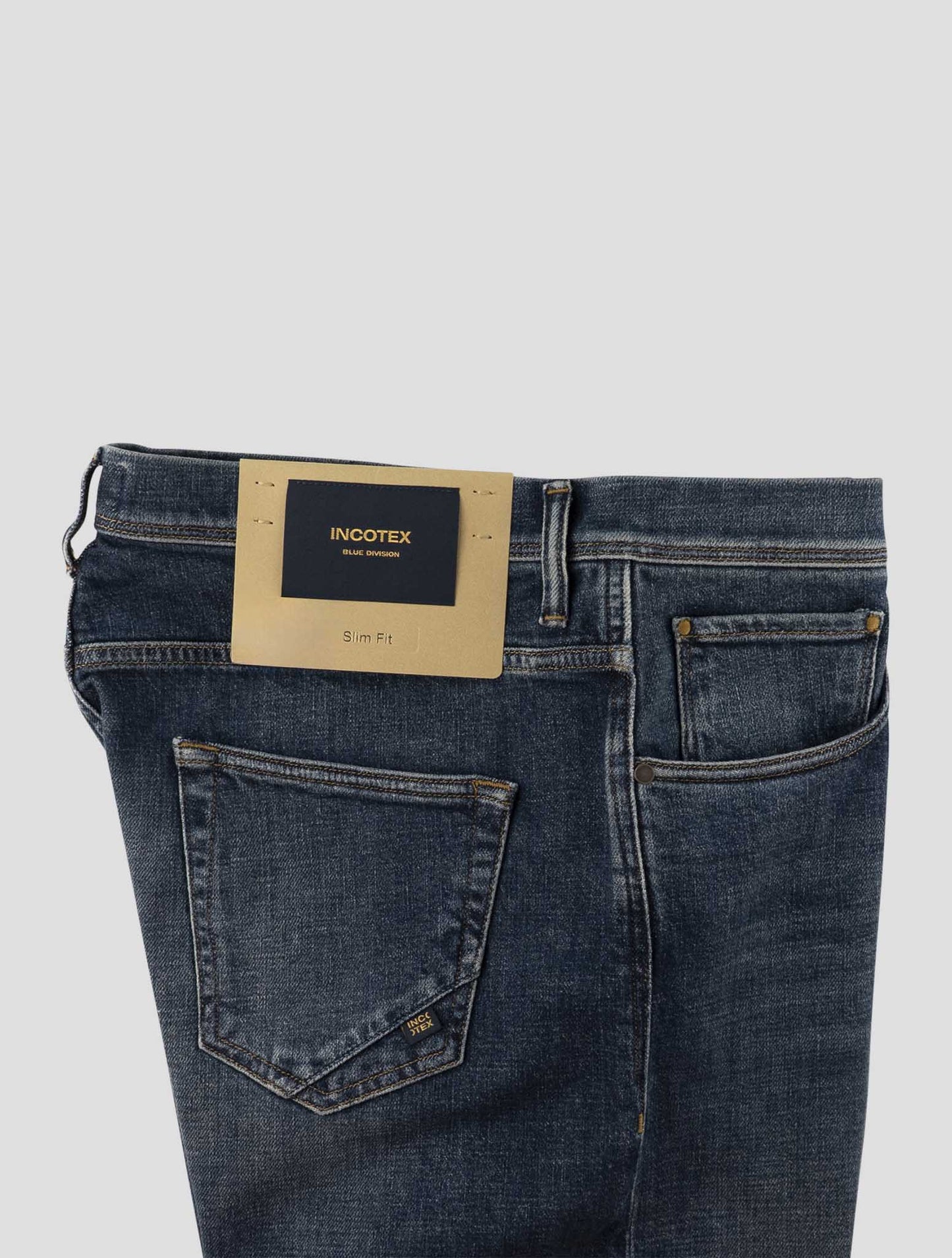 Incotex Blue Cotton Ea Jeans
