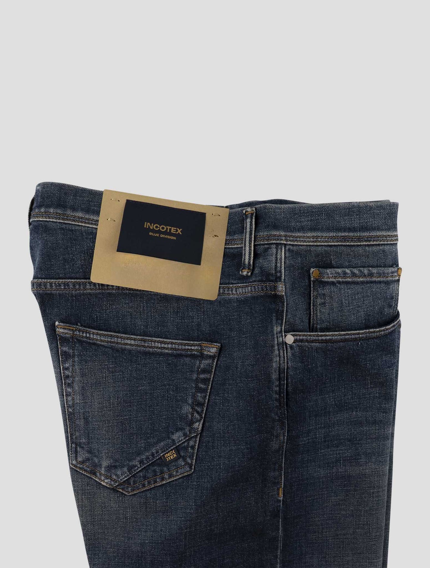 Incotex Blue Cotton Ea Jeans