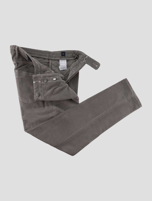 Incotex Gray Cotton Ea Jeans