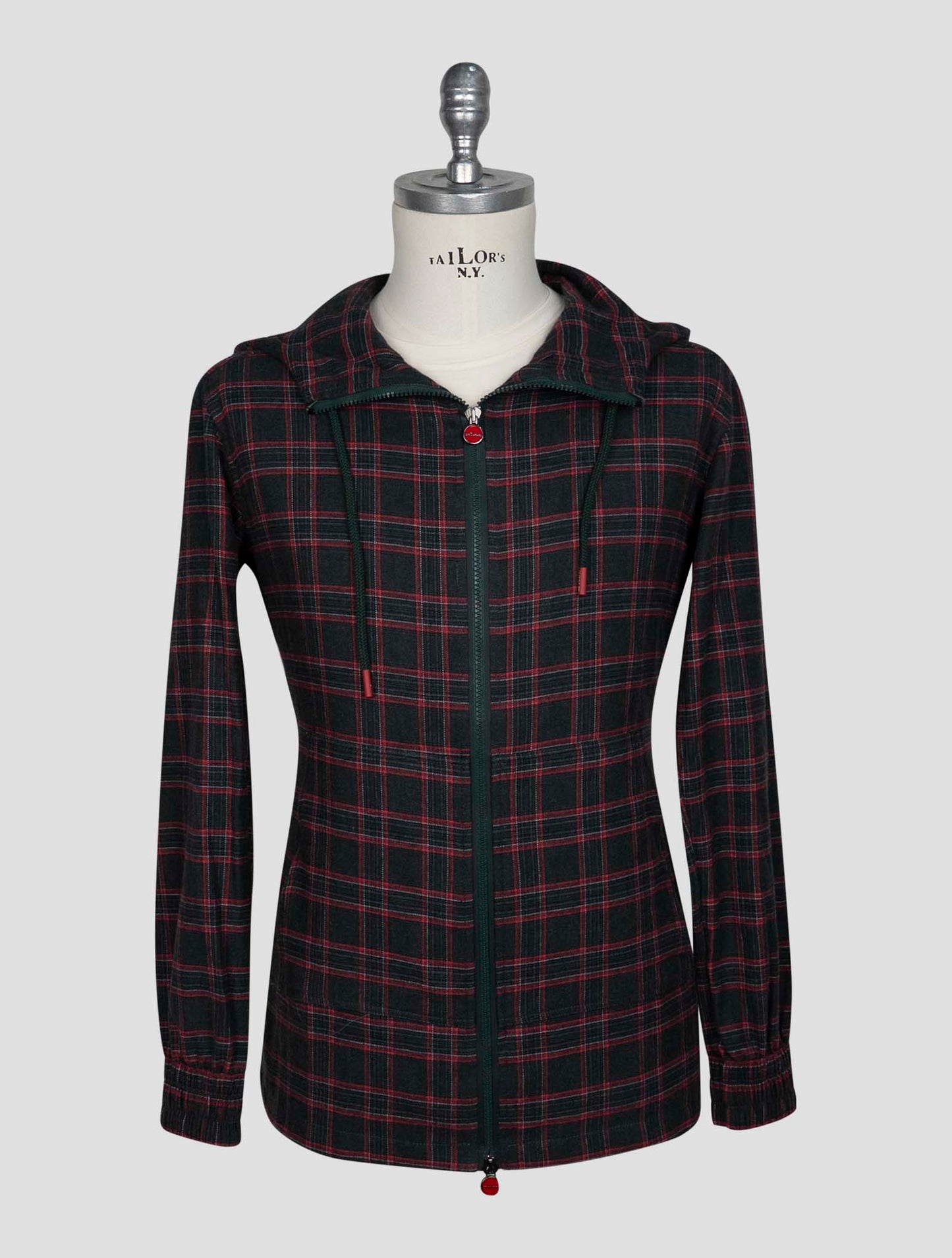 Kiton Black Brown Cotton Shirt Umbi