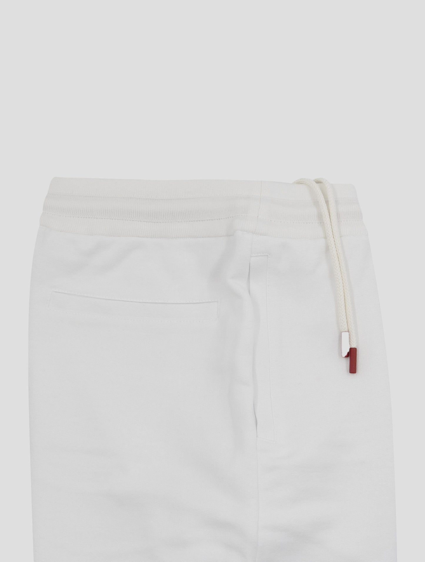 Kiton White Cotton Ea Tracksuit