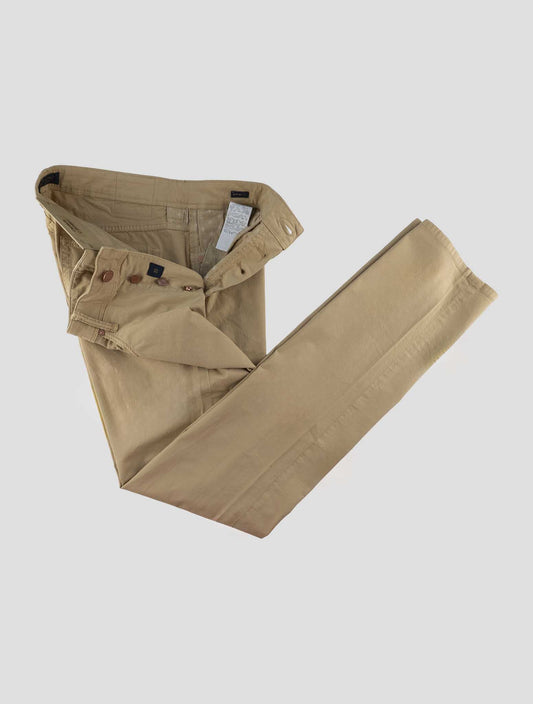 Incotex Beige Cotton Ea Jeans