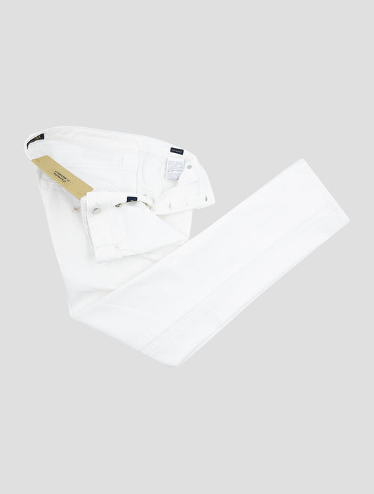 Incotex White Cotton Ea Jeans