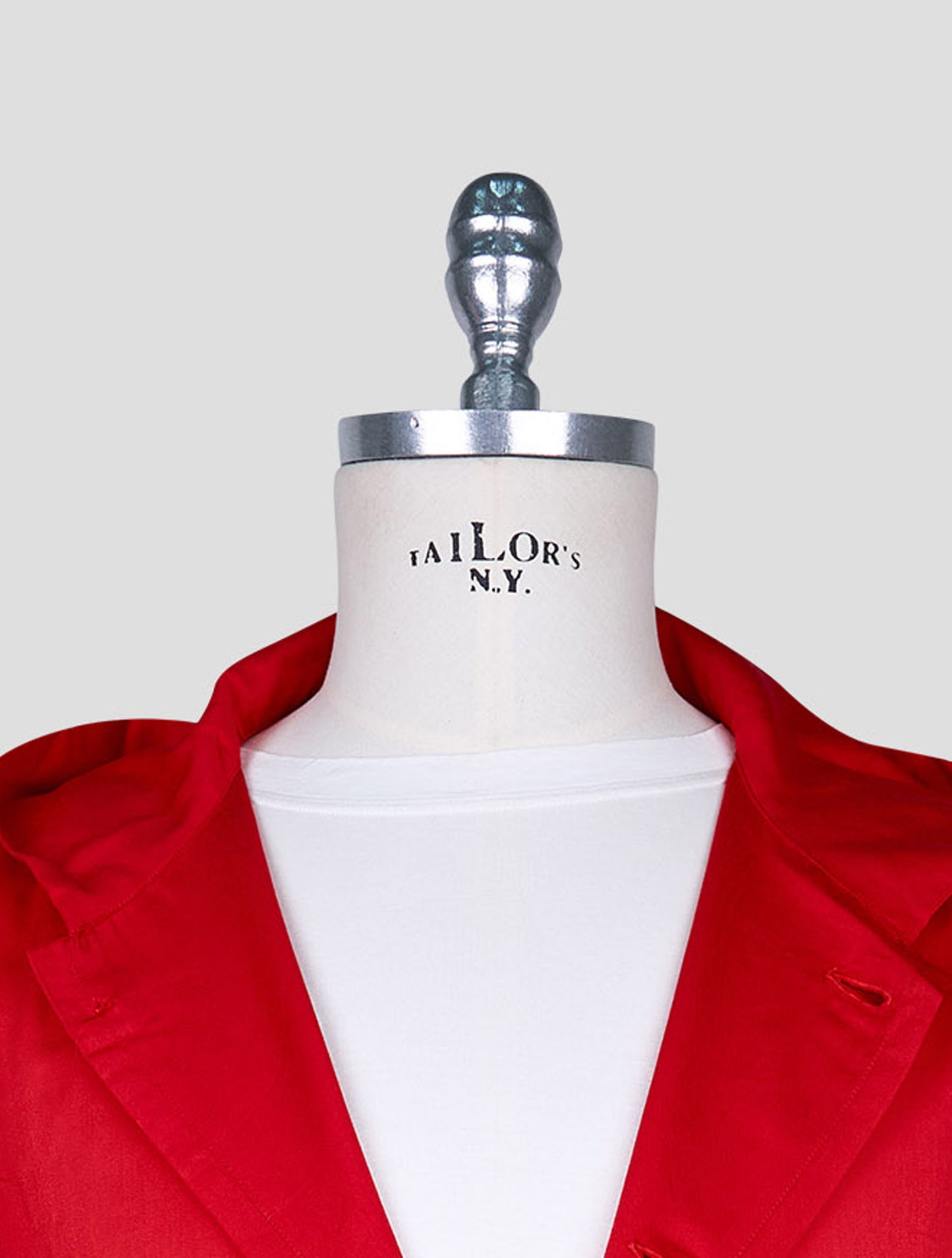 Kiton Red Cotton Silk Shirt Luca