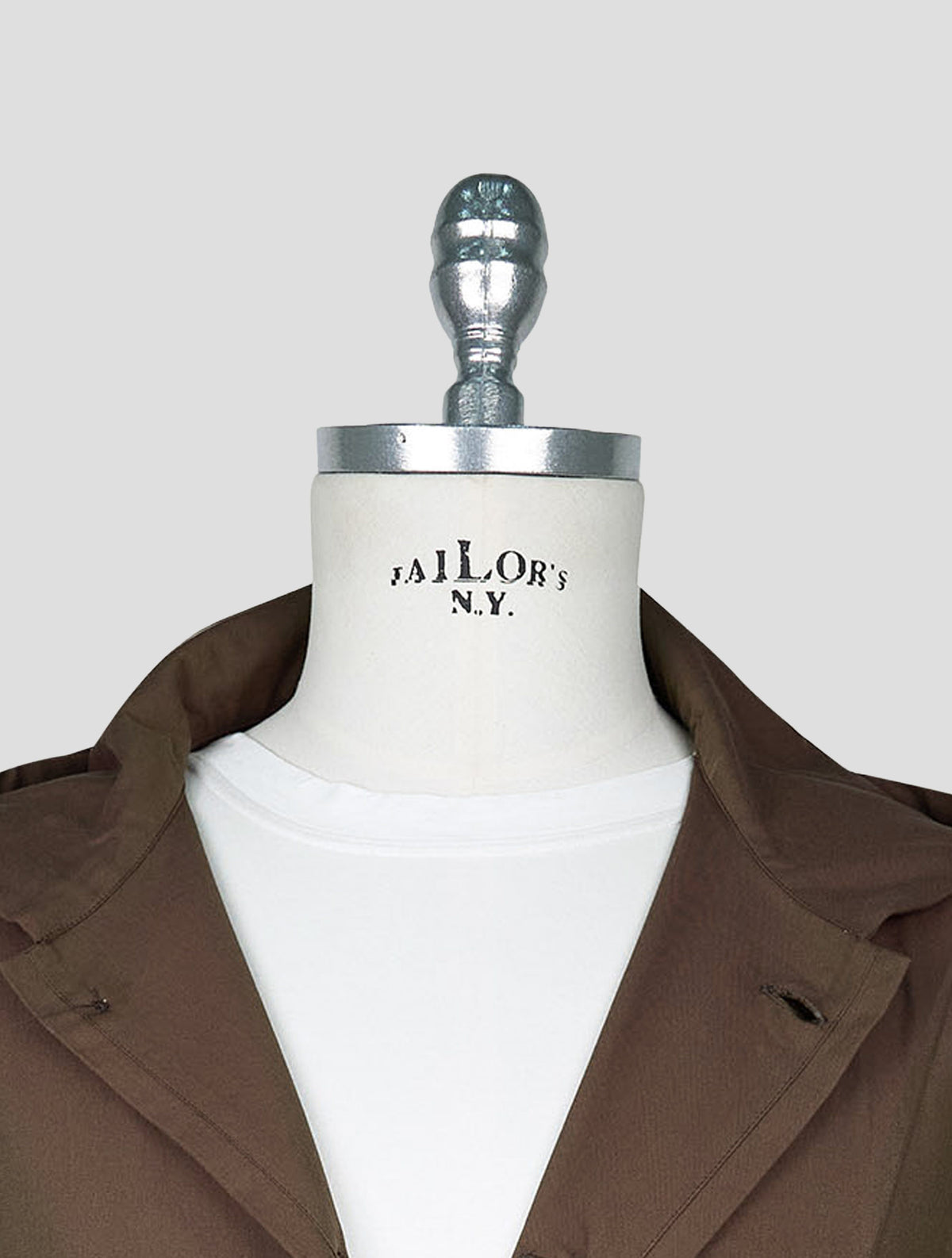 Kiton Brown Cotton Shirt Luca