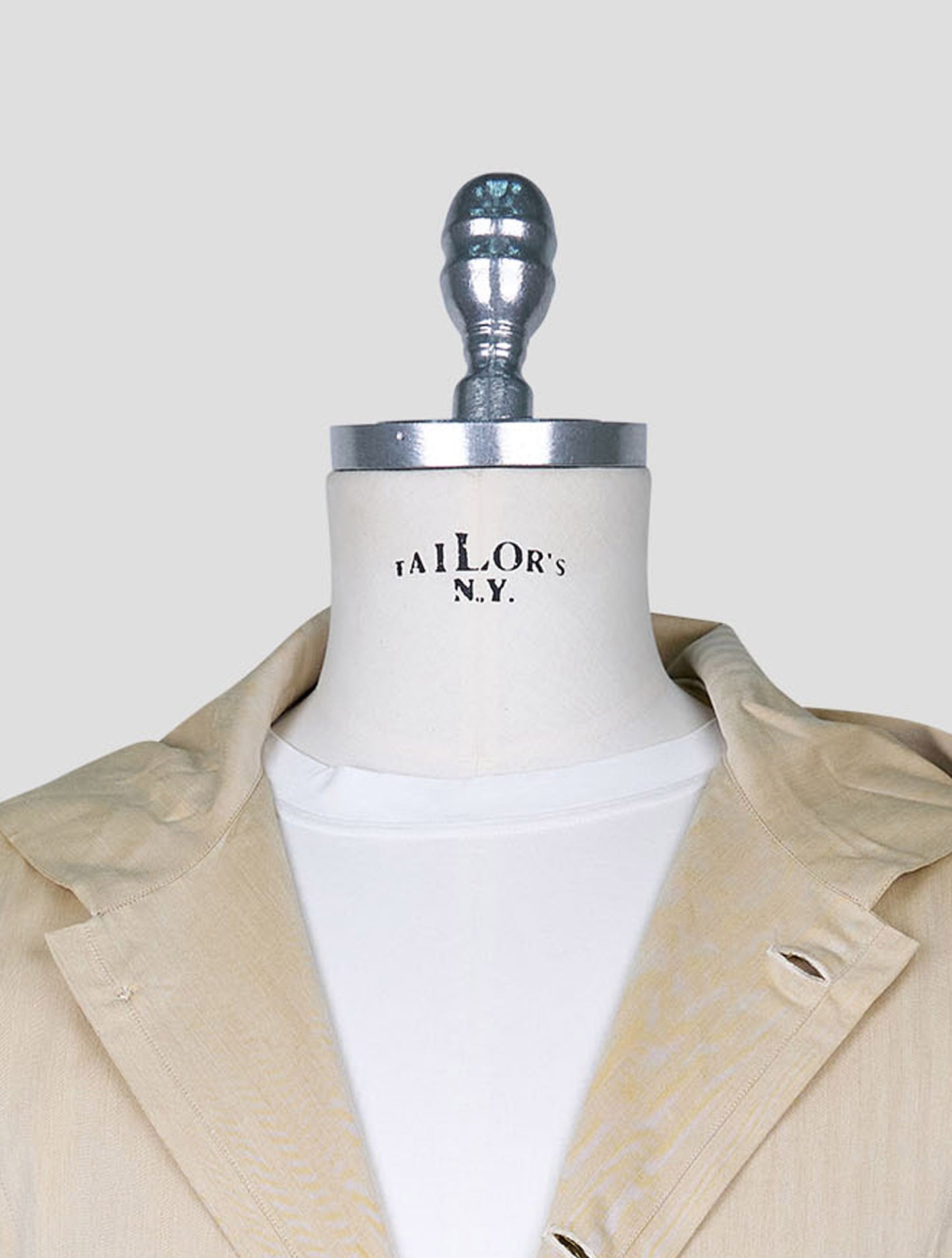 Kiton Beige Cotton Lyocell Shirt Luca